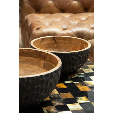 Kara Large Wooden Bowl