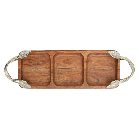 Vine Three Section Rectangular Serving Dish