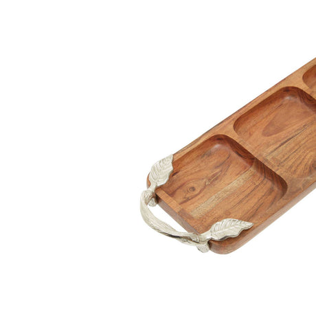 Vine Three Section Rectangular Serving Dish