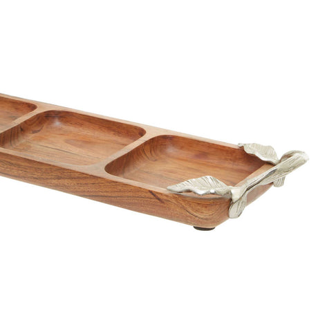 Vine Three Section Rectangular Serving Dish