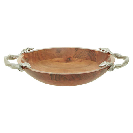Vine Acacia Wood Bowl