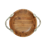 Vine Acacia Wood Bowl