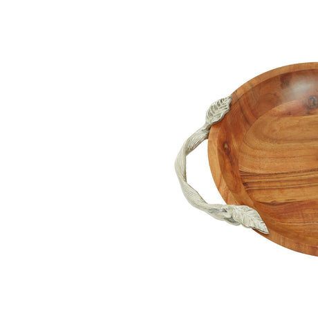 Vine Acacia Wood Bowl