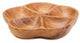 Kora Acacia Five Section Flower Serving Dish