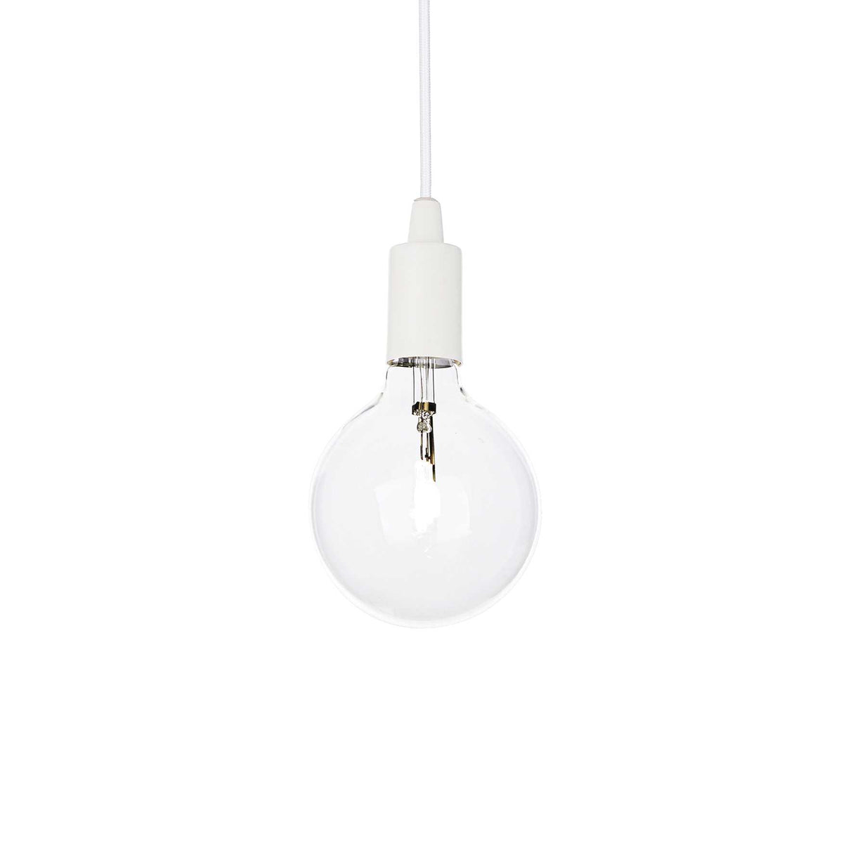 Edison Vintage White Globe Pendant Ceiling Light