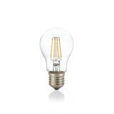 Elegant E27 8W Clear Globe Light Bulb - Warm 3000K Glow