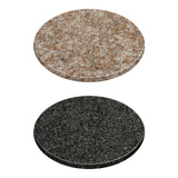 Black Speckled Granite Round Chopping Board