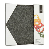 Black Speckled Granite Round Chopping Board