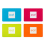 Block Colour Set Of Four Hot Pink Placemats