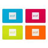 Block Colour Set Of Four Hot Pink Placemats