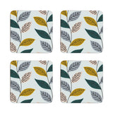 Set Of Four Fern Coasters