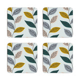 Set Of Four Fern Coasters