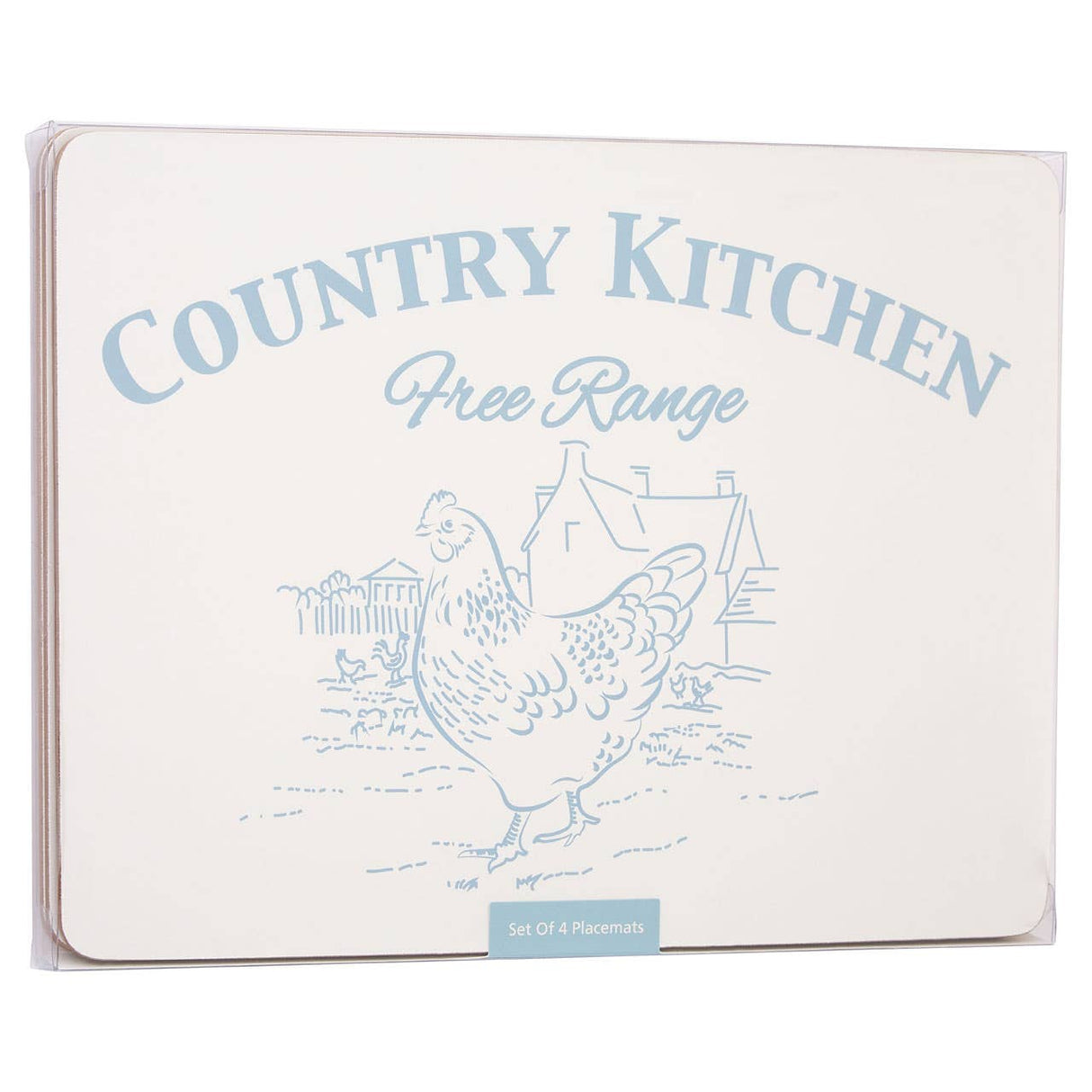 Country Kitchen Placemats Cork - Set Of 4