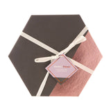 Geome Dipped Grey And Rose Gold Placements