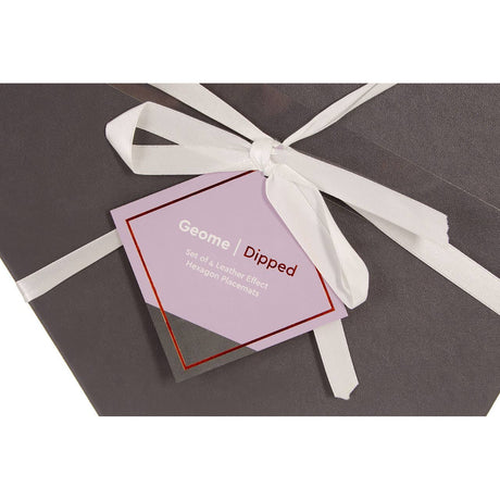 Geome Dipped Grey And Rose Gold Placements