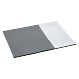 Geome Dipped Grey And Silver Placemats