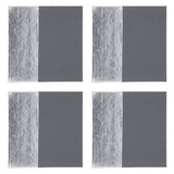 Modern Grey and Silver Geometric Coasters