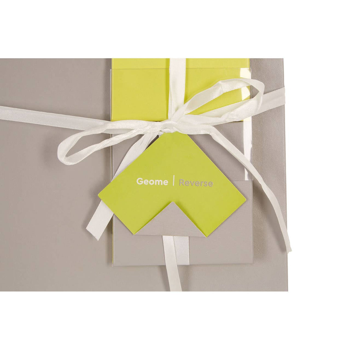 Geome Reverse Grey And Green - Set Of 4