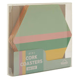 Mimo Set Of 4 Miami Strip/Gold Foil Coasters