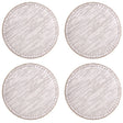 Knightsbridge Set Of 4 Round Coasters