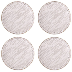 Knightsbridge Set Of 4 Round Coasters