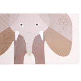 Set Of 2 Elephant Placemat And Coaster