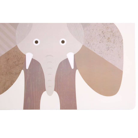 Set Of 2 Elephant Placemat And Coaster