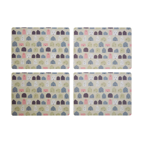 4Pc Wild Cottage Placemats