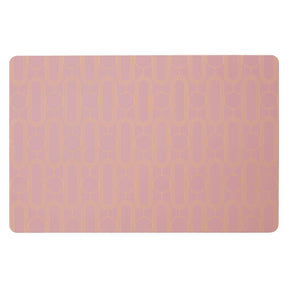 4Pc Frosted Deco Pink Placemats