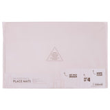4Pc Frosted Deco Pink Placemats
