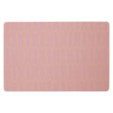 4Pc Frosted Deco Pink Placemats