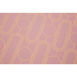 4Pc Frosted Deco Pink Placemats