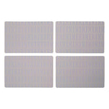 Frosted Deco Set of 4 Lilac Placemats