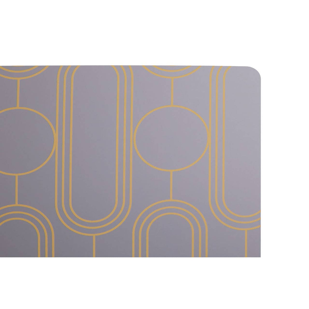 4Pc Frosted Deco Purple Coasters