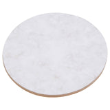 Dia 6Pc Marble Effect Assorted Cork Coasters