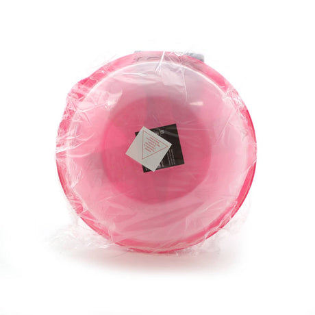Salad Container With Pink Lid