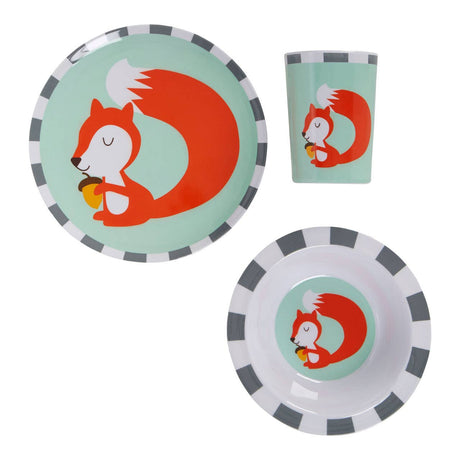 48Mimo Kids Susie Squirrel Dinner Set