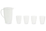 Romm 2.2L Plastic Pitcher With 4 Cups