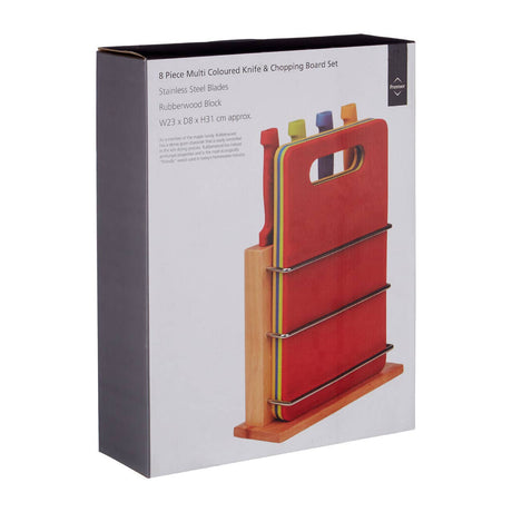 Wood Stand Chopping Boards - Set Of 4