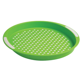 Anti-Slip Round Serving Tray