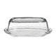 Clear Glass Butter Dish
