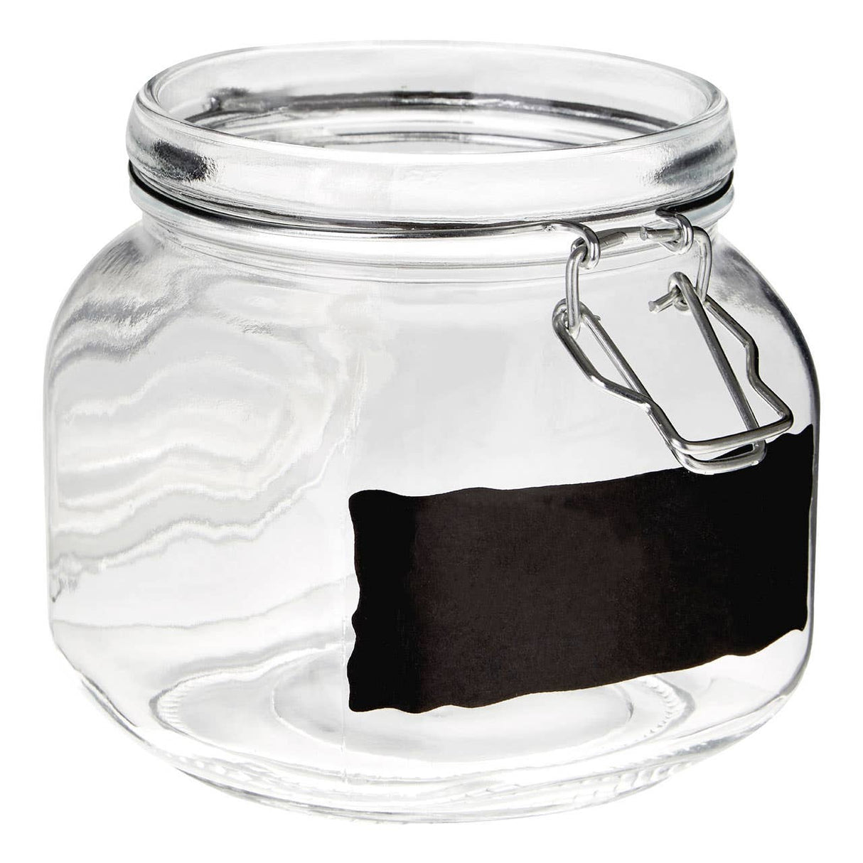 Glass With Clip Top Lid Small Storage Jar