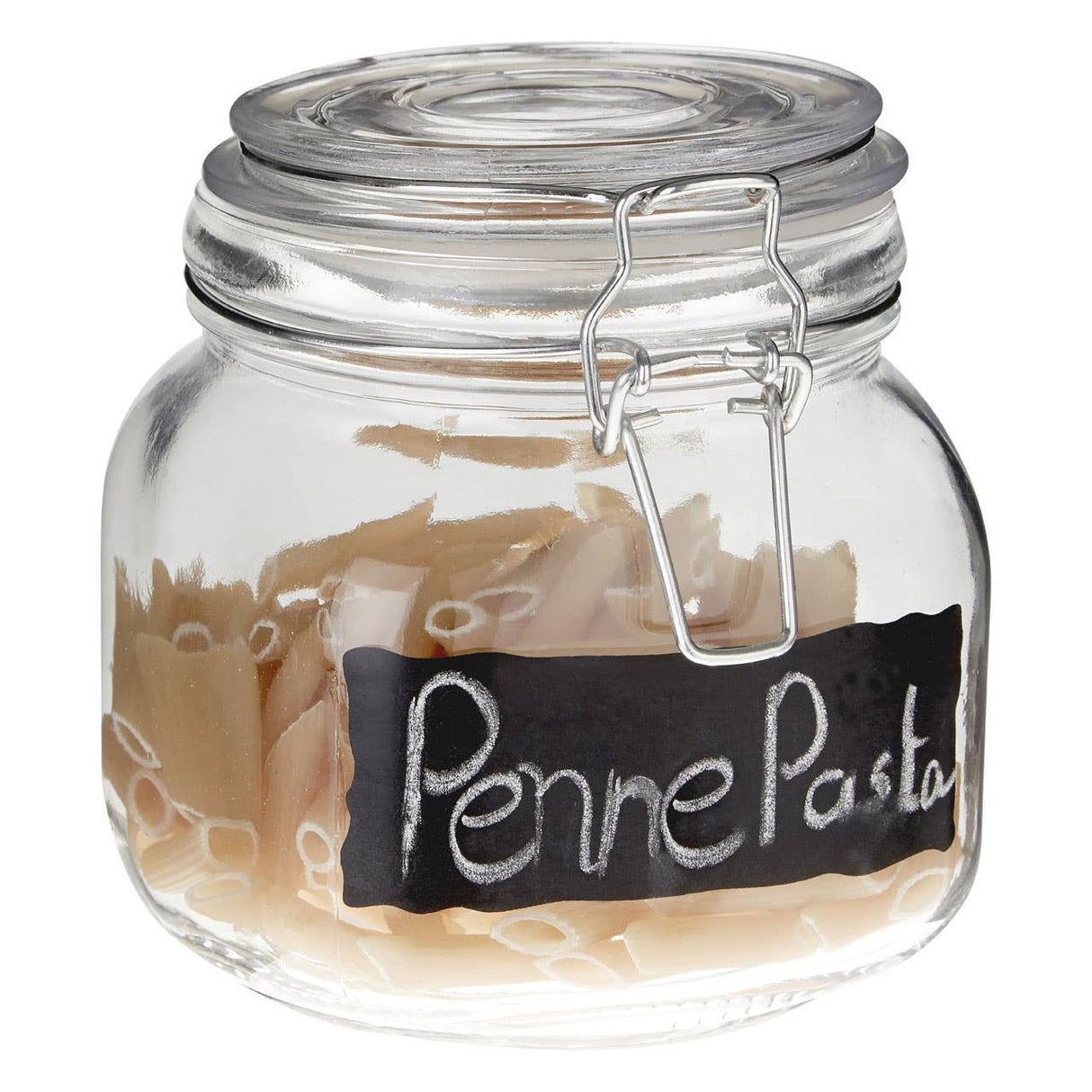 Glass With Clip Top Lid Small Storage Jar