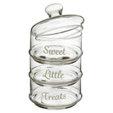 Stackable 3Pc Storage Jar