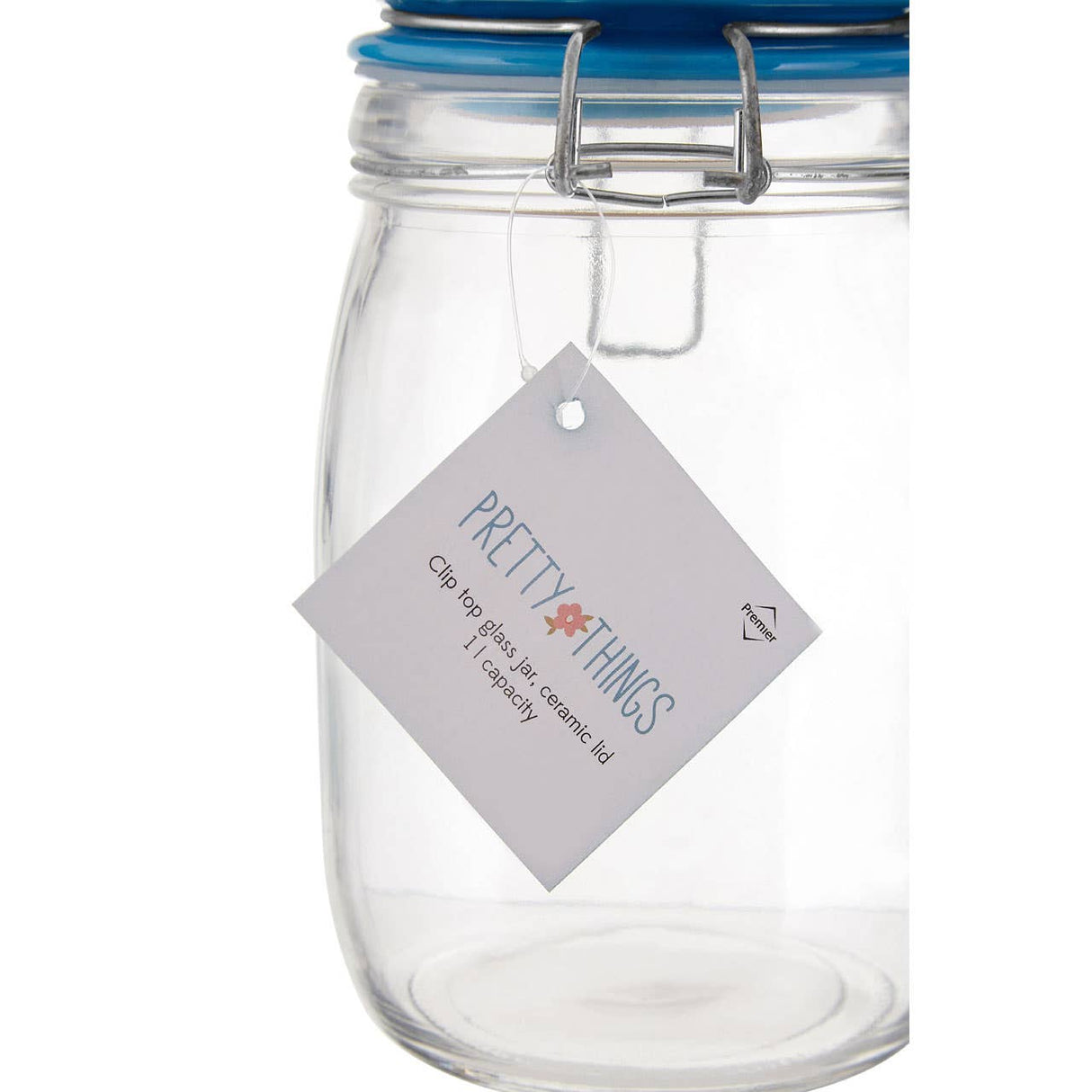 Pretty Things Glass Jar - 1000Ml
