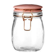 Pastel Pink Glass Jar - 750Ml