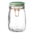 Pastel Green Glass Jar- 1000Ml