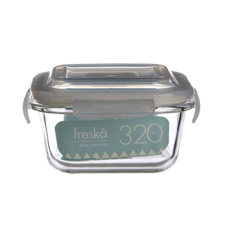 Freska Glass Container Container - 320Ml