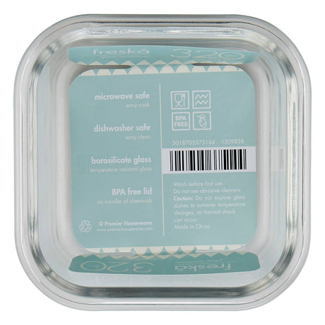 Freska Glass Container Container - 320Ml