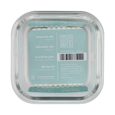 Freska Glass Container Container - 320Ml